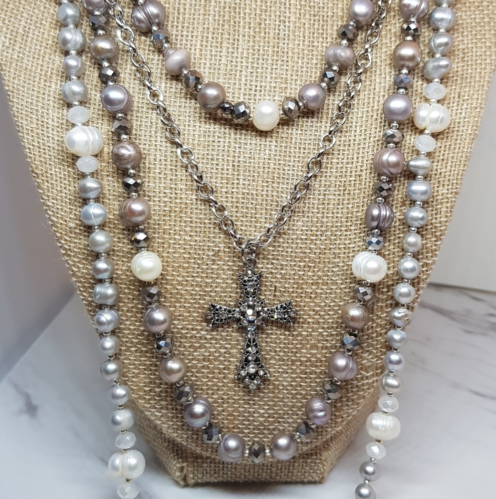 3 necklaces
